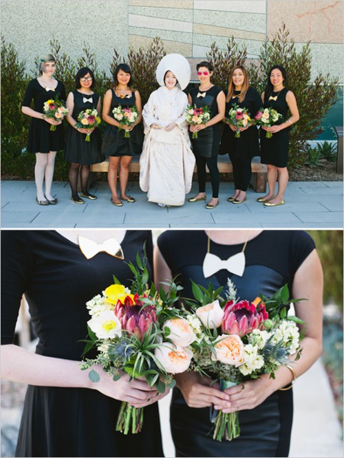 Modern Geometric Wedding With Japanese And Jewish Traditions