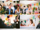 Multi Colored Travel Themed Wedding In Bristol