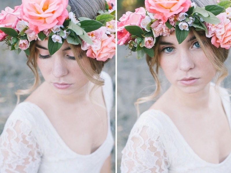 Natural And Romantic Spring Bridal Beauty Inspirational Shoot