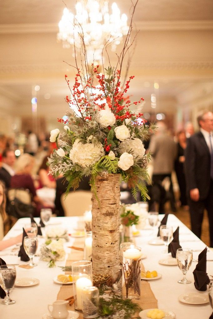Picture Of naturally charming woodland wedding centerpieces  27