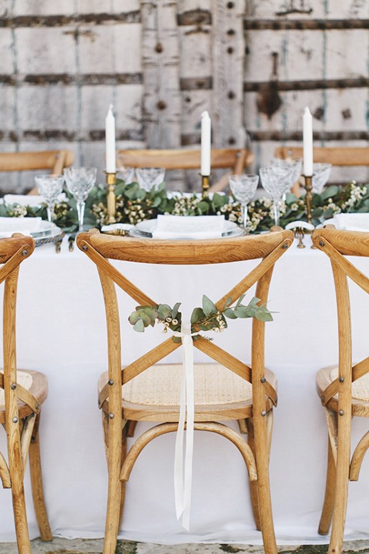 Picture Of organic grecian wedding inspiration with golden touches  9