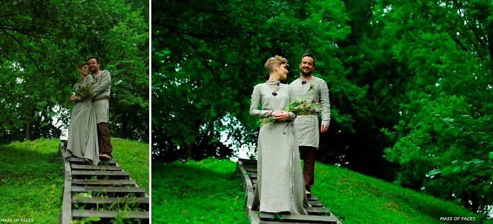 Pagan Summer Lithuanian Wedding In A Sacred Park
