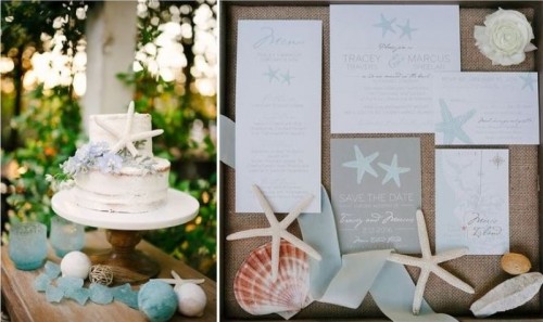 Sea Glass Coastal Chic Wedding Inspiration