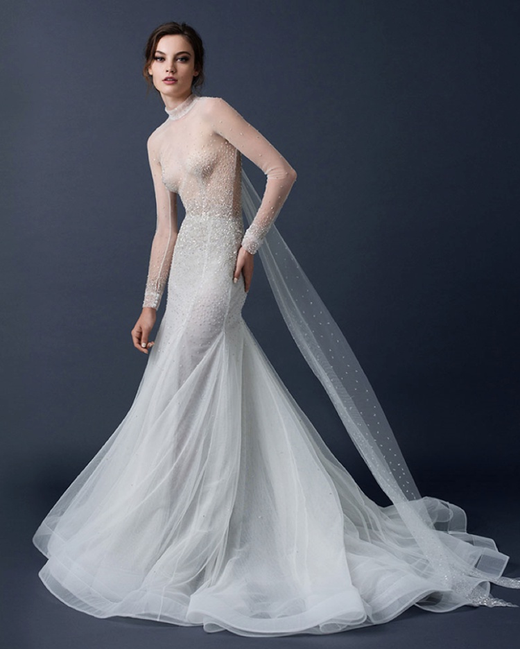 Picture Of paolo sebastian autumn winter 2015 wedding dress collection  3