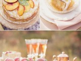 Peach And Plum Wedding Inspiration