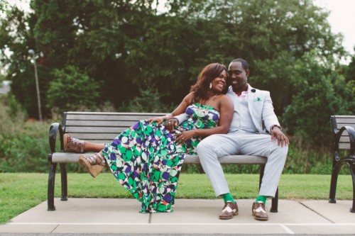 Playful, Fun And Colorful Engagement Shoot