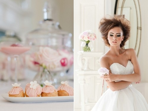 Pretty And Feminine Miss Dior Inspired Modern Bridal Shoot