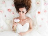 Pretty And Feminine Miss Dior Inspired Modern Bridal Shoot
