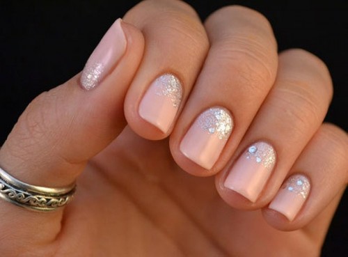 Pretty And Pink Trendy Wedding Nails Ideas