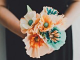 Pretty Diy Crepe Paper Wedding Flowers