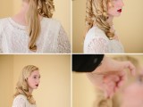 Pretty Diy Soft Glam Hairstyle For A Bride