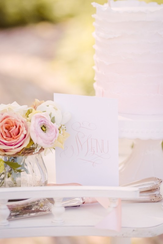 Picture Of pretty pastel wedding inspiration in rustic style  11