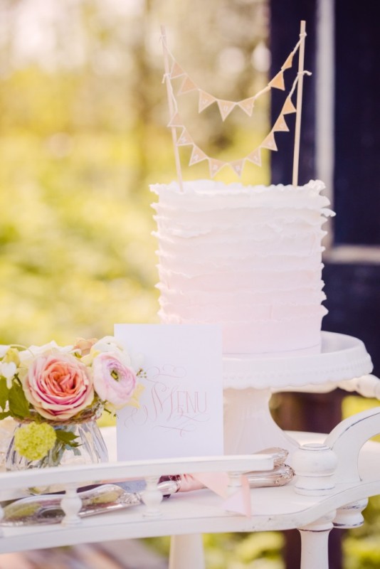 Picture Of pretty pastel wedding inspiration in rustic style  13