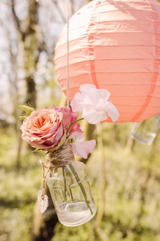 Picture Of pretty pastel wedding inspiration in rustic style  8