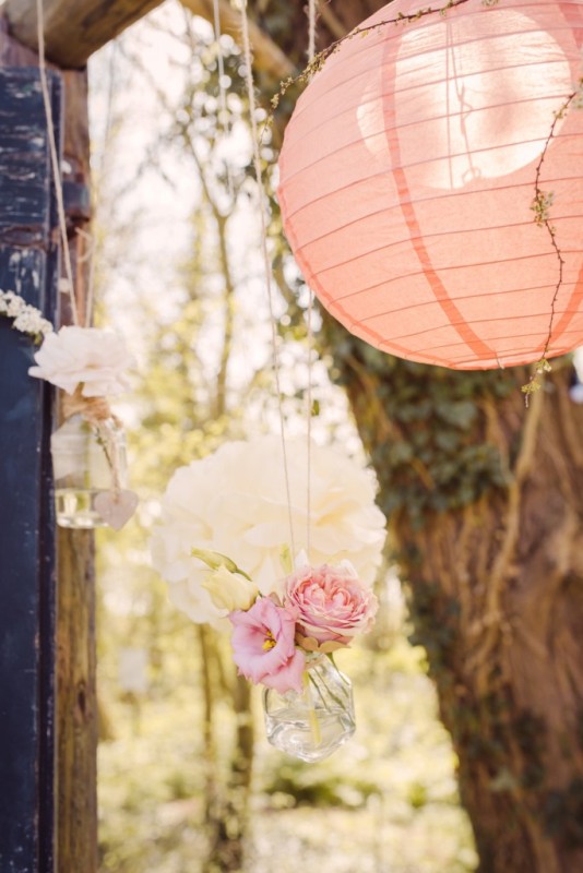 Picture Of pretty pastel wedding inspiration in rustic style  9