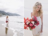 Red And Pink Coastal Wedding Inspiration