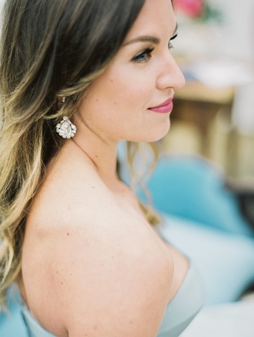 Refined Nautical Shoot With A Stunning Blue Wedding Dress
