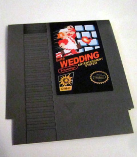 Retro Video Games Wedding Inspirations
