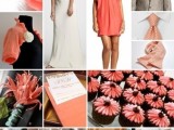 Rich Coral Wedding Inspiration