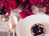 Rich Samba Red And Vivacious Berry Wedding Tablescape Inspiration