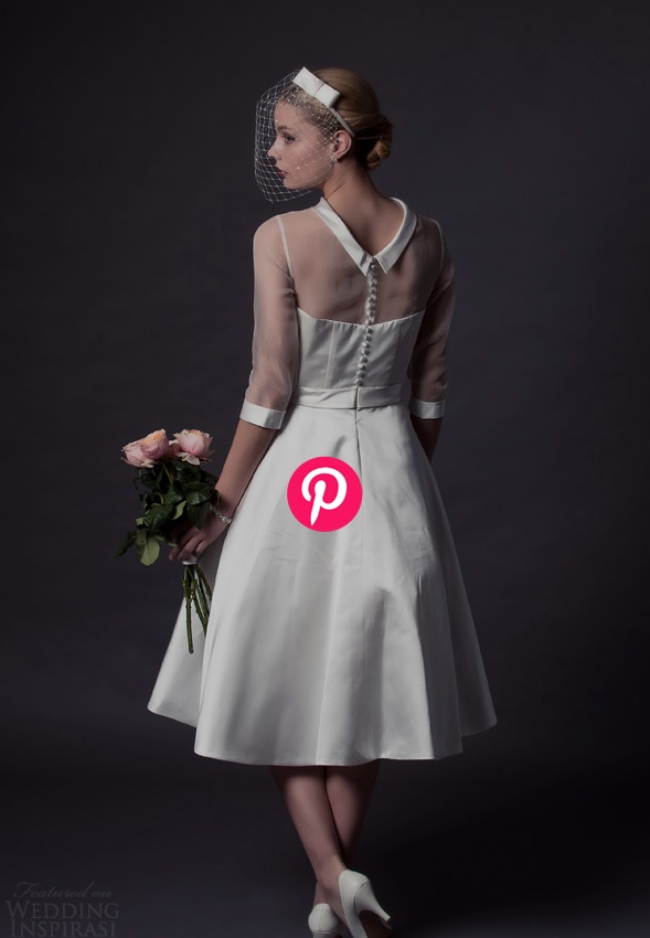 Picture Of rita mae 2015 short wedding dress collection  8