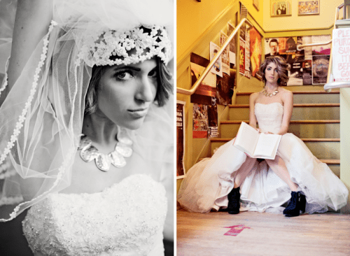 Rock The Dress Bridal Shoot Idea