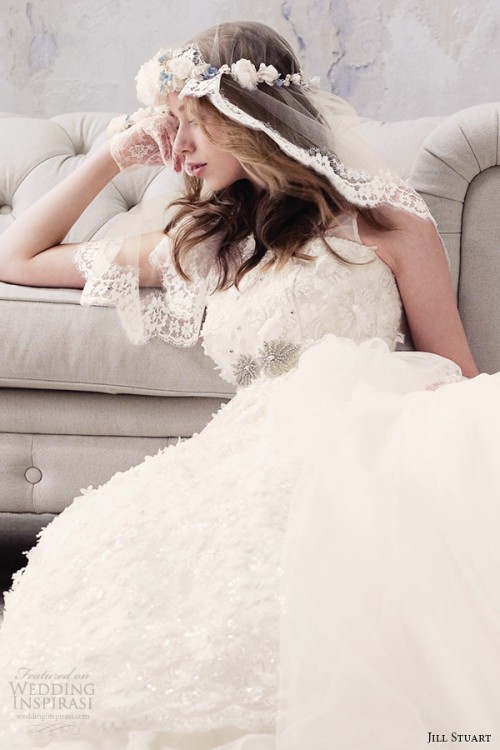 Romantic And Glam Bridal Dresses Collection By Jill Stuart