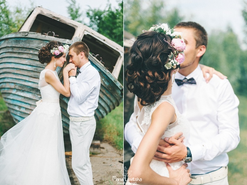 Romantic and sincere rustic summer wedding inspiration  12