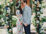 romantic-boho-inspired-wedding-with-a-vintage-patterned-dress-1