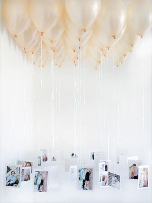 Romantic Diy Balloon Chandelier For Your Engagement Or Wedding