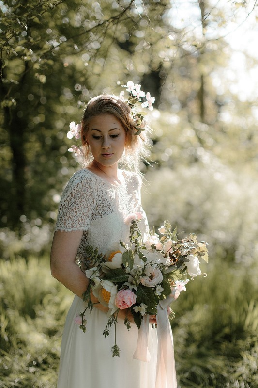 Romantic english garden wedding inspiration  1