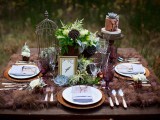 Romantic Fall Forest Wedding Inspiration