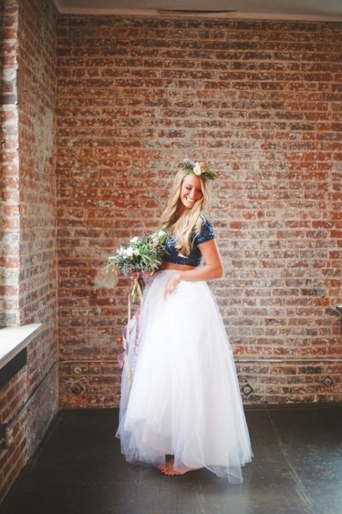 Romantic Navy And Gold Fall Wedding Inspiration