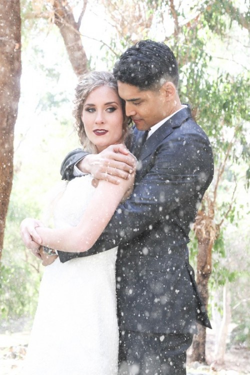 Romantic Winter Wonderland Wedding Inspiration