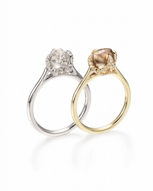 Rough Diamond Engagement Rings By Diamond In The Rough