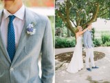 Rustic Blue Wedding With Love To The Ocean