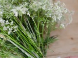 Rustic Diy Foraged Bouquet With Wheat