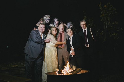Rustic Diy Zombie Inspired Wedding
