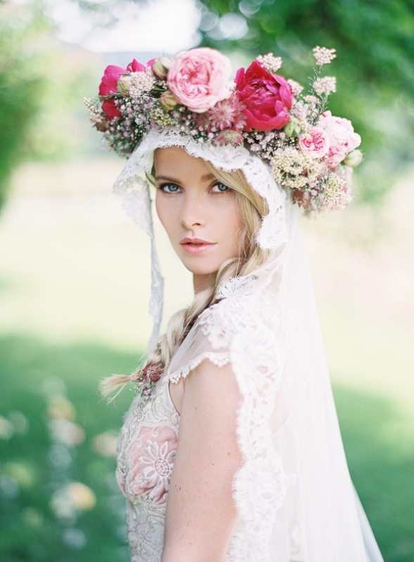 Picture Of sensuous bohemian french garden wedding inspiration  1