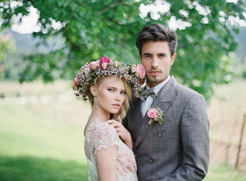 Sensuous bohemian french garden wedding inspiration  15
