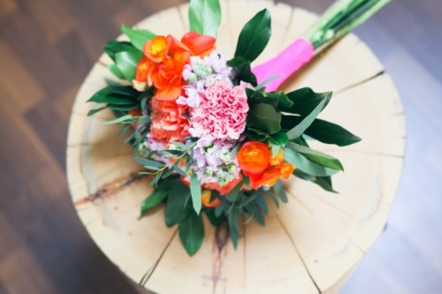 Simple And Bright DIY Wedding Bouquet To Make