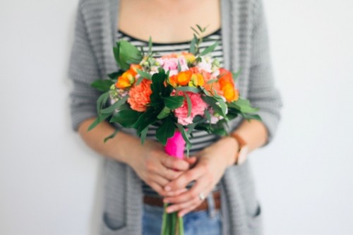 Simple And Bright Diy Bouquet To Make
