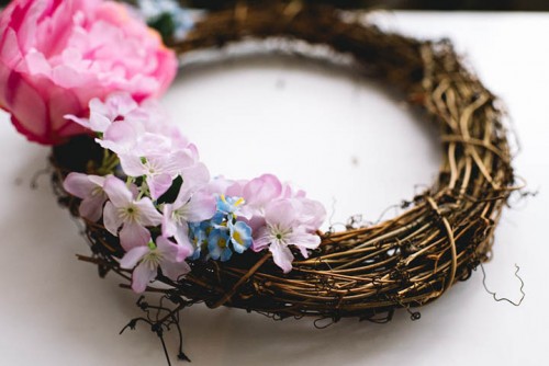 DIY spring easter wreath home decorations for spring sofia plana