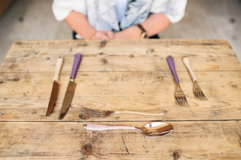 Simple Yet Very Pretty Diy Twine Wrapped Cutlery