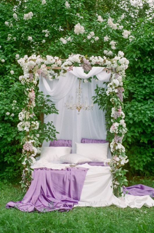 Picture Of sleeping beauty inspired enchanted bridal morning  1