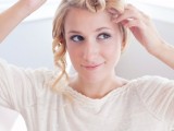 Soft And Romantic Diy Low Side Chignon Wedding Hairstyle