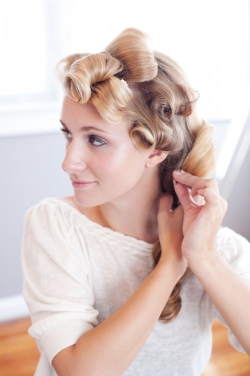 Soft And Romantic Diy Low Side Chignon Wedding Hairstyle