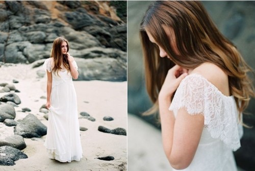 Soft And Romantic Elizabeth Dye Wedding Dresses