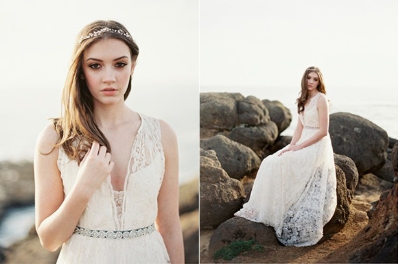 Picture Of soft and romantic elizabeth dye wedding dresses  5