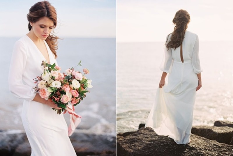 Soft and romantic elizabeth dye wedding dresses  7